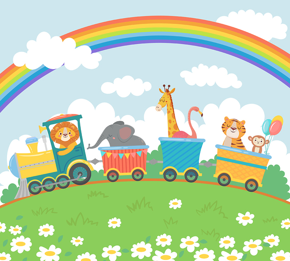 Фотообои/T коллекцияВеселое путешествие 300х270