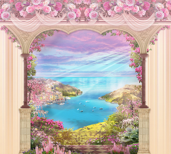 Фотообои/T коллекцияВ цветах 300х270