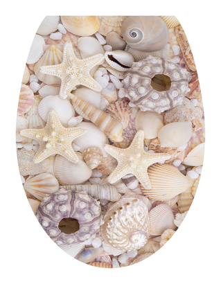 НАКЛЕЙКИ ДЕКОРАТИВНЫЕ ВИНИЛОВЫЕ Divino Sticky/35*45 Звезды с ракушками 35х45 см