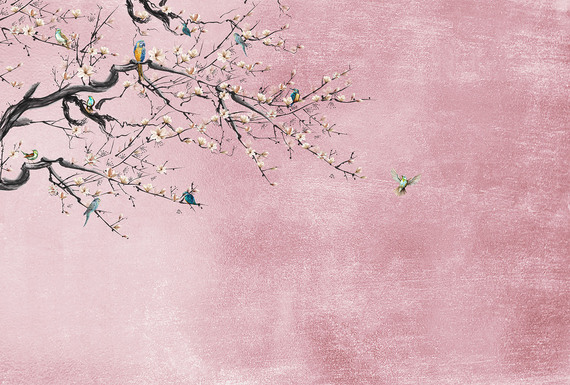 Фотообои T-346 Веточки сакуры 3 400х270