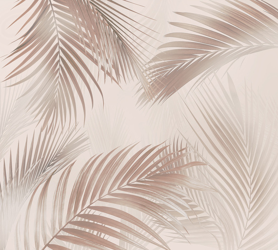 Фотообои F-362 Листья в тумане 300х270