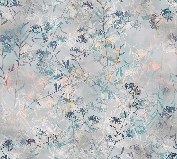 Фотообои/T коллекцияГербарий фон  (повторяющиеся) 300х270