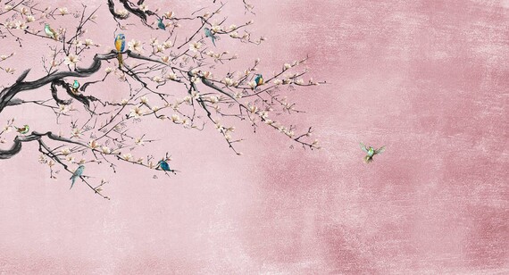 Фотообои T-347 Веточки сакуры 4 500х270