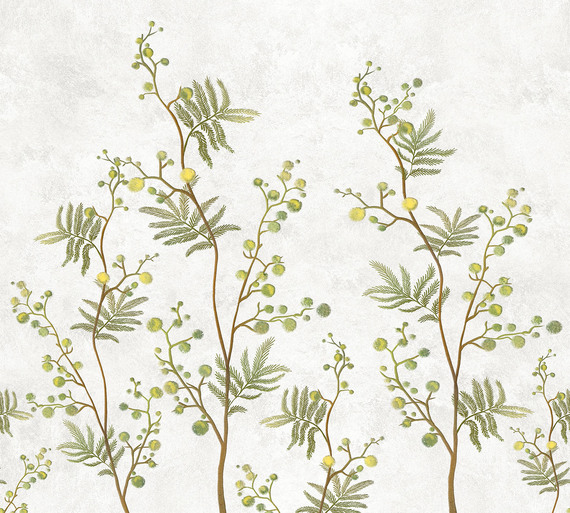 Фотообои F-457 Лимонные деревья (повторяющиеся) 300х270