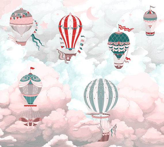 Фотообои/T коллекция Облака 300х270