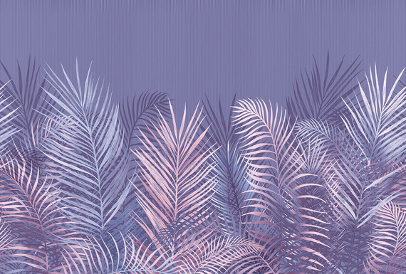 Фотообои Z-297 Неоновые листья 2 400х270