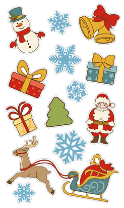 НАКЛЕЙКИ ДЕКОРАТИВНЫЕ ВИНИЛОВЫЕ Divino Sticky/30*50Подарки 30х50 см