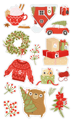 НАКЛЕЙКИ ДЕКОРАТИВНЫЕ ВИНИЛОВЫЕ Divino Sticky/30*50Новогодний декор 30х50 см