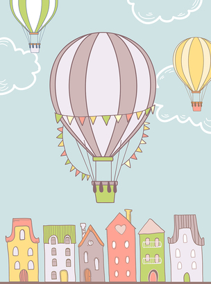 Фотообои/T коллекцияФестиваль воздушных шаров 200х270