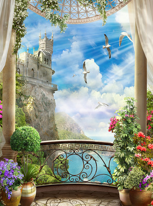 ФОТООБОИ Чудесный вид 200х270 DIVINO DECOR