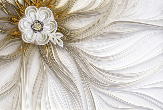 Фотообои Z-381 Шелковый цветок 400х270 