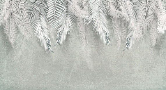 Фотообои T-323 Листья 4 500х270