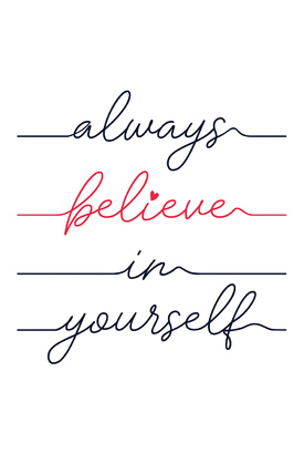 МАГНИТ Divino Style Верь в себя Eng 20*30