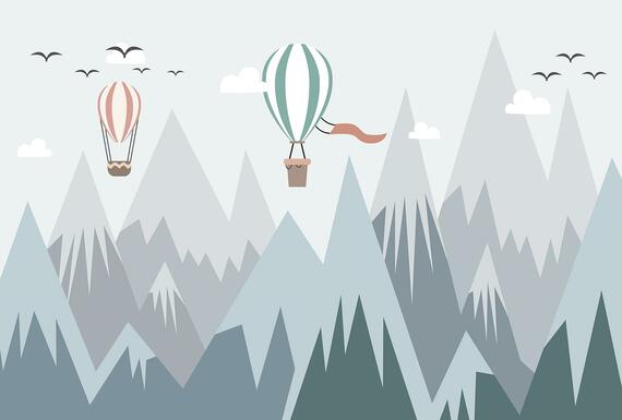 Фотообои Z-048 Горный пейзаж 400х270