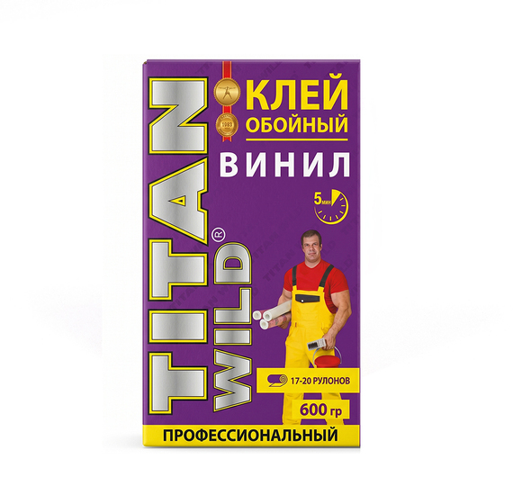 Клей Titan Wild обойный виниловый 600 гр