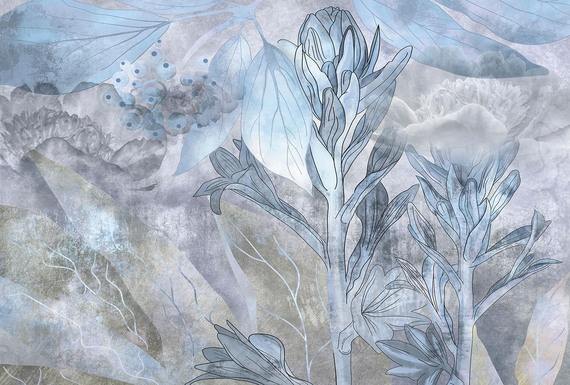 Фотообои F-112 Стебли растений 400х270