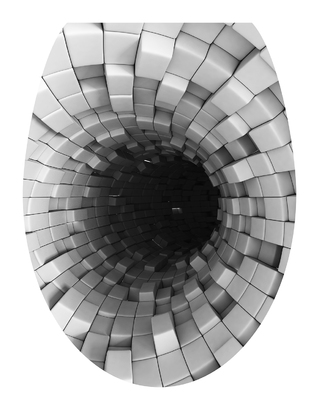 НАКЛЕЙКИ ДЕКОРАТИВНЫЕ ВИНИЛОВЫЕ Divino Sticky/35*45 Туннель в неизвестность 35х45 см