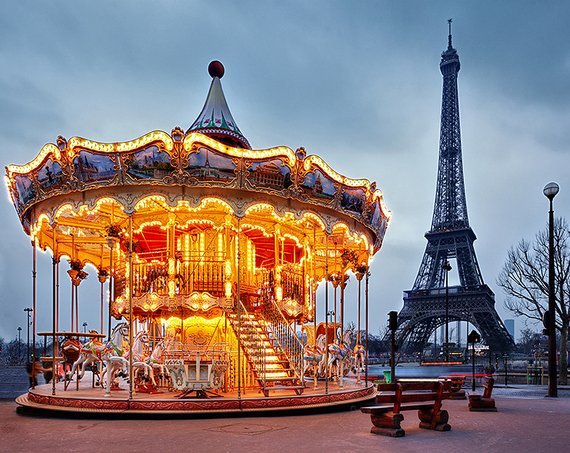 Фотообои Карусель 300х238 см из коллекции Divino Decor
