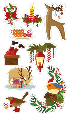 НАКЛЕЙКИ ДЕКОРАТИВНЫЕ ВИНИЛОВЫЕ Divino Sticky/30*50Украшения 30х50 см