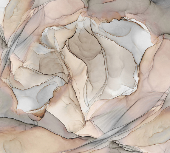 Фотообои F-262 Бежевые флюиды 300х270