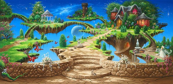Фотообои В сказке 300х147 см из коллекции Divino Decor