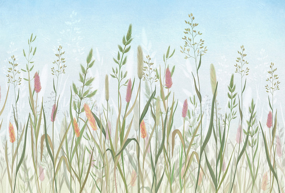 Фотообои Z-031 Луговая трава 2 400х270