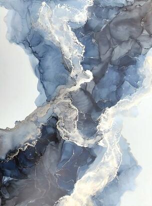 Фотообои Z-158 Серо-голубой мрамор 200х270