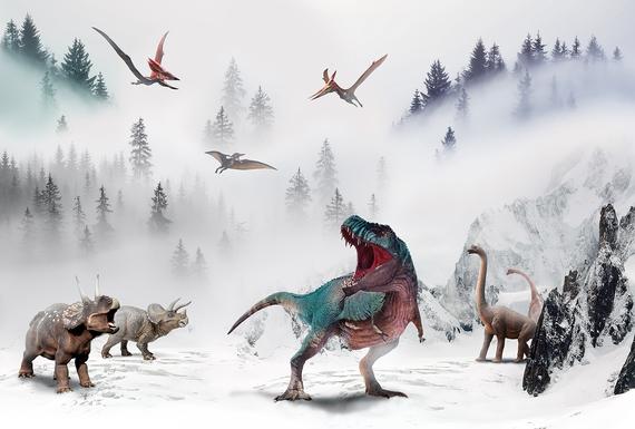 Фотообои Z-006 Динозавры 400х270