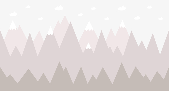 Фотообои T-353 Розовые горы 4 (повторяющиеся) 500х270