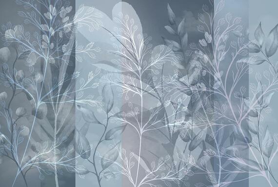 Фотообои F-275 Ветви с листьями деревьев 400х270