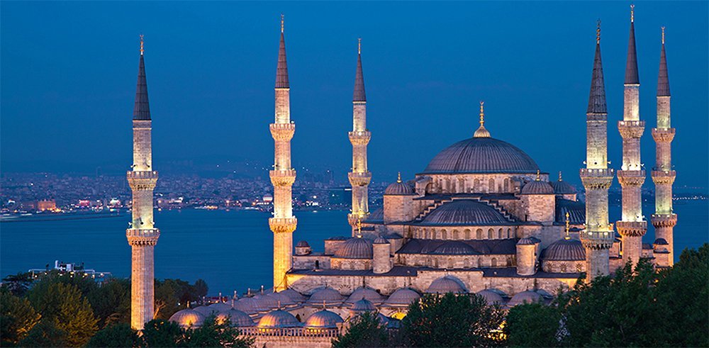 Фотообои Стамбул Голубая мечеть 300х147 см из коллекции Divino Decor