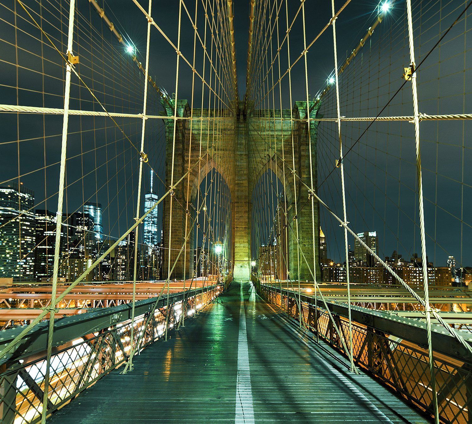 Фотообои Мост в Бруклине 300х270 см из коллекции Divino Decor