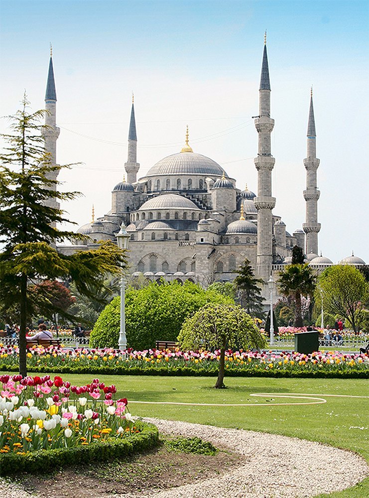 Фотообои Стамбул Голубая мечеть 200х270 см из коллекции Divino Decor