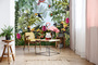 ​Фотообои DIVINO Decor  T-195 Птицы в тропиках 300х270 eps