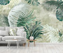Фотообои Z-420 Зеленые тропические листья 2 500х270 