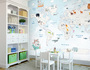 Фотообои T-124 Карта путешествий 400х270