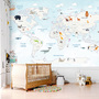 Фотообои T-318 Карта путешествий 3 500х270