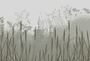 Авторские фотообои SV-015 «Колоски на пепельном» (на заказ)