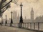 Фотообои Лондон сепия 200х147 см из коллекции Divino Decor