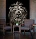 Фотообои Е-002 Лев ч/б 200х270